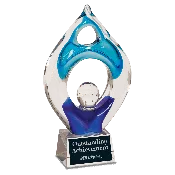 10 1/4″ Winner Art Glass