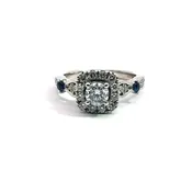 0.38/0.75 CTW Diamond Engagement Ring