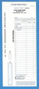 Ite 10149  200 - DUPLICATE DEPOSIT TICKETS WIDT-2-NC-WC 4 BOOKS 50 SETS PER BOOK/2026