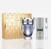 Paco Rabanne Invictus 3-Piece Set for Men Eau de Toilette
