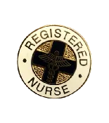 Registered Nurse Badge Lapel Pin