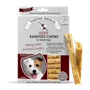 Tartar Shield® Soft Rawhide Chews for Small Dogs (12 ct)