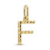 Diamond Cut Initial Pendant