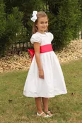 Audrey + Satin Christmas Sash