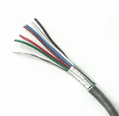 22/6 Shielded CMR/CL3R Gray 1000FT