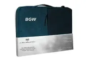 Jack Abrahams The Velocity Two-Tone Nylon Protective Padded Laptop Sleeve 4L