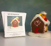 Kit: Needle Felted Gingerbread House — Welcome to Esther's Place