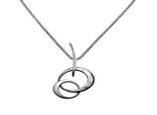 Entwined Elegance Necklace in Sterling Silver — Treasures Fine Jewelry