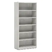 71" Laminate Bookcase - Arcadia White