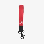 Alabama Crimson Solid - Wristlet Keychain