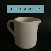 Creamer V4 — Painted Plate