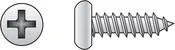 HILLMAN No. 6 Ga. X 1-1/2 in. L Phillips Pan Head Sheet Metal Screws 100 pk