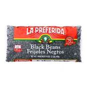 Dry Black Beans (1 lb) | La Preferida Mexican Pantry Staple