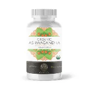 USDA Organic Ashwagandha 120 Tablets 1350mg Per Serving