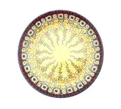 10″ Plate Round Unikat