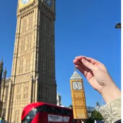 3D Big Ben 18 mesh Needlepoint Canvas