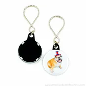 1.25" Versa-Back Loop Keyring Set