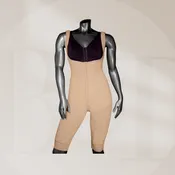 128G High Compression 360 Faja | Above The Knee | Frontal Hooks and Pelvic Zipper