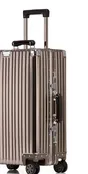 100% Aluminum-Magnesium Alloy Trolley Case Luggage Boarding Suitcases With Wheels Free Shipping 20 24 26 29 Inch Promotion