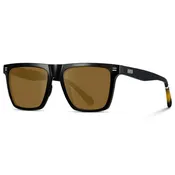Ace Polarized Sunglasses - Black/Brown