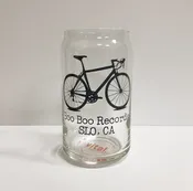 Boo Boo Bicycle Can Glass