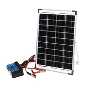 12V 10W Monocrystalline Solar Panel Kit