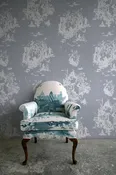 decouper 3 hand printed wallpaper