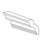 ASP-LCM8 - Aspen White - 8" Crown Moulding