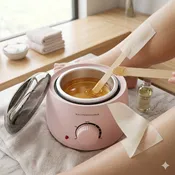 1.2 Wax Warmer for Hair Removal - Electric Wax Heater with Removable 14oz Aluminum Pot