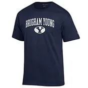 Brigham Young University (BYU) Cougars T-Shirt - Navy Champion Heritage Tee