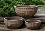 Lattice Basket - Set of 3 by Campania International