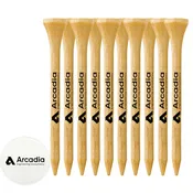 10 Pack of 2-3/4'' Wood Tees and Ball Marker
