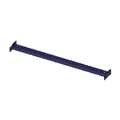 CANTILEVER 48" STRAIGHT BRACE W/HDW