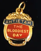 14K Gold Antietam Civil War Charm