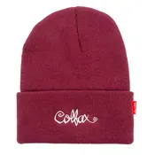 303 Boards - 303 X Chocolate Flip The Script Beanie (Maroon)