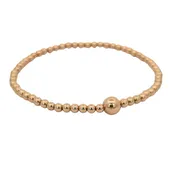 3mm and 5mm Gold Filled Bracelet