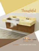 ADA compliant Vanity System Brochure – Pk of 25