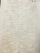 Flame Figured Maple Carve Top | HPCT224 | 1" x  15.5" x 20"
