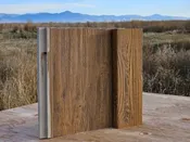 Board & Batten EverLog Siding Sample – Saddlewood