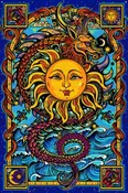 3D Dragon Sun