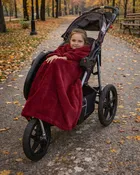 Stroller Slanket - Ruby Wine