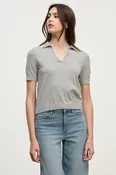 ABELA TOP IN LIGHT HEATHER