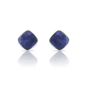 Aziza Earrings Sodalite