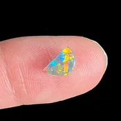 0.91ct Lightning Ridge Black Opal | #E31