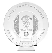 Accolade Plate with golf ball – 3 Sizes