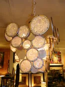 5-Light Calypso Semi Flushmount Pendant By Kalco Lighting