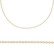 14K Rose Gold Cable Chain