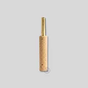 47 mm Brass “Prestini” Oboe Staple, Synthetic Cork