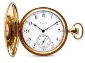 Elgin Solid 14K Gold Gentleman's Dress Pocket Watch (1913)