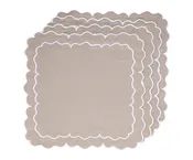 Beige Embroidery Napkins
